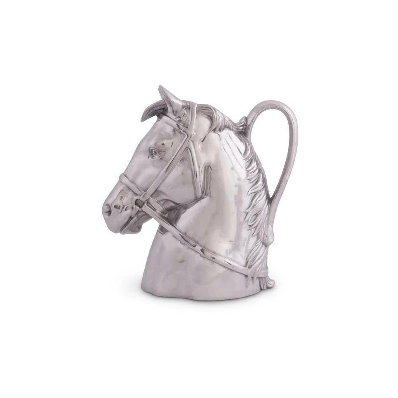 Arthur Court Designs Equestrian Thoroughbred Pitcher
