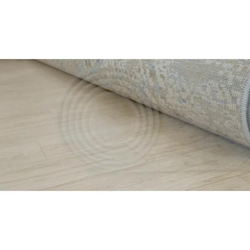 Pasargad Efes Geometric Beige/Blue Area Rug