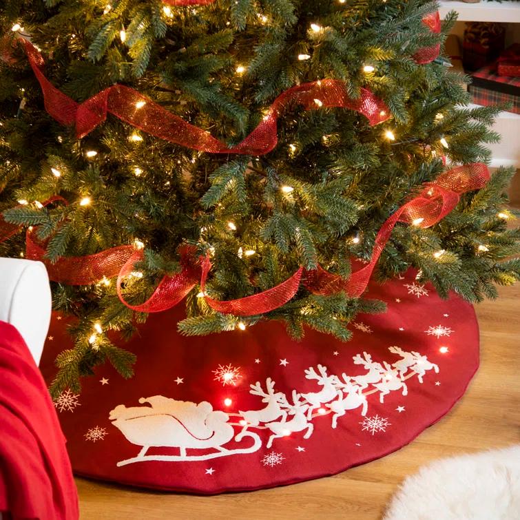 Evergreen Enterprises, Inc Solid Color Tree Skirt | Wayfair
