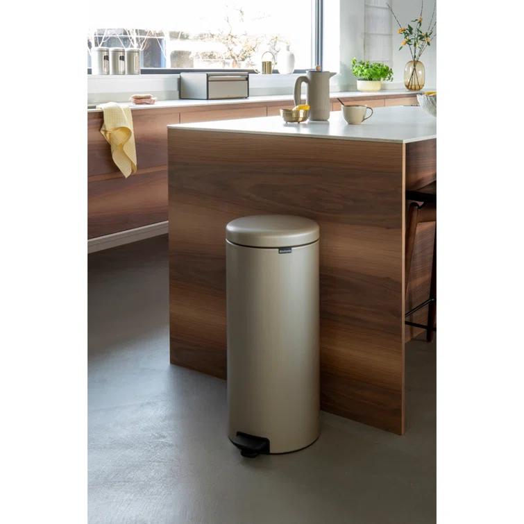 Brabantia NewIcon Step On Trash Can, 8 Gallon (30 Liter)