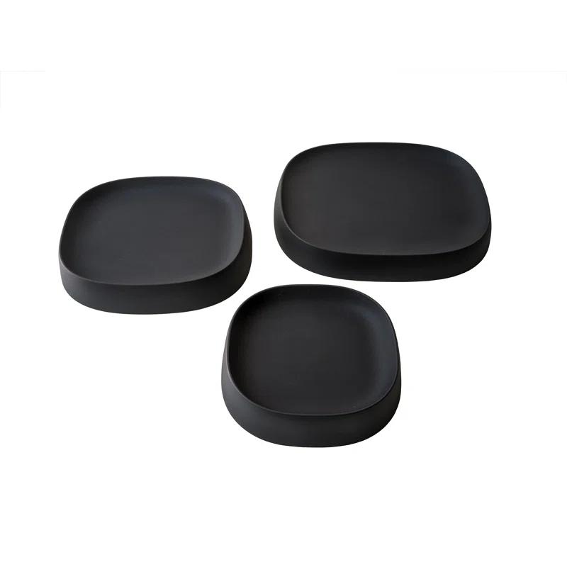 Crescent Garden Pebble Modern Durable Plant Caddy
