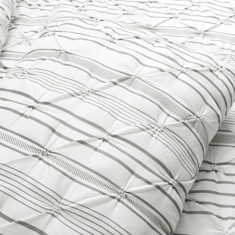 Lush Decor Ravello Pintuck 5 Piece Comforter Set