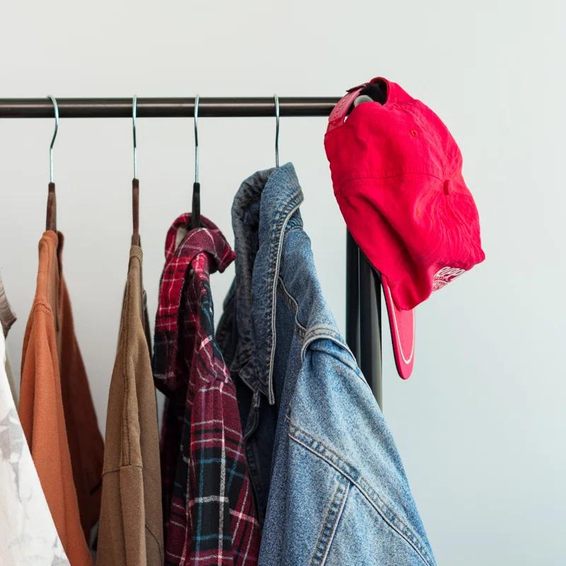 IRIS USA, Inc. Multi-Shelf Metal Garment Rack