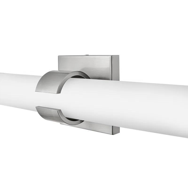 Hinkley Aiden Integrated LED Bath Vanity Bar w/ Etched White Glass