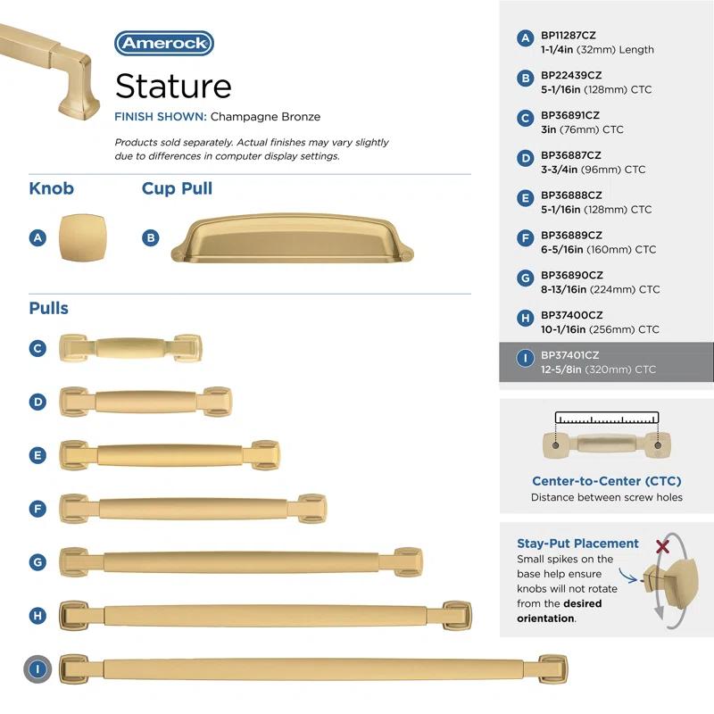 Amerock Stature Bar Pull