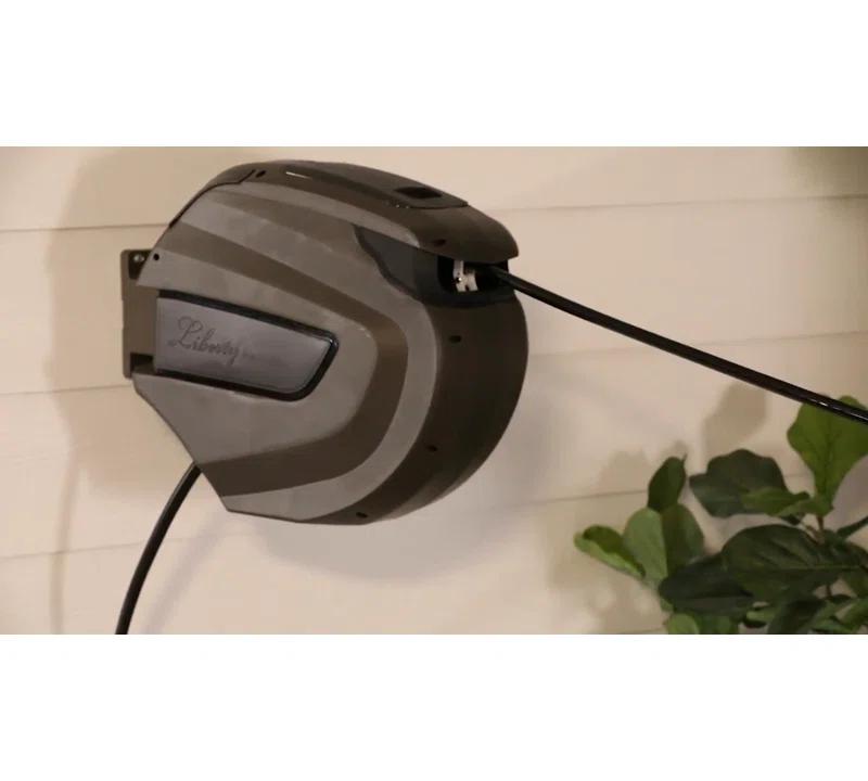 Liberty Garden Plastic Wall Mounted Hose Reel