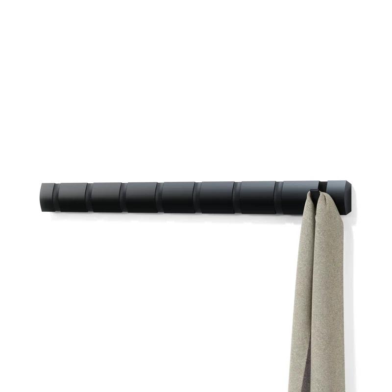 Umbra Flip Solid Wood Wall 8 - Hook Wall Mounted Coat Rack