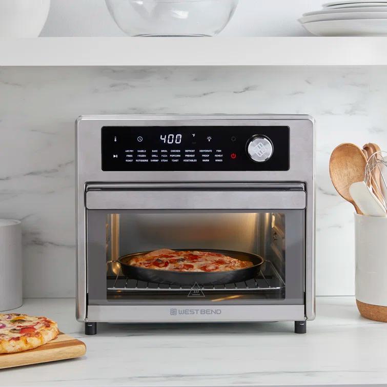 West Bend West Bend XL Air Fryer Oven with 24 Presets​, in Stainless Steel
