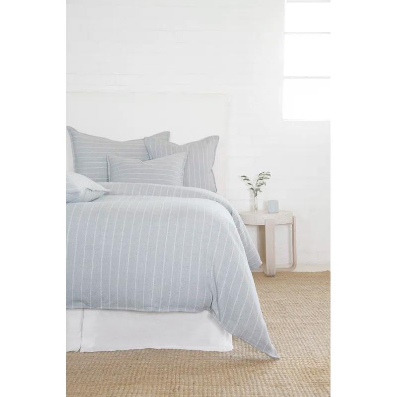 Henley Cotton Duvet by Pom Pom at Home - Oat / Queen