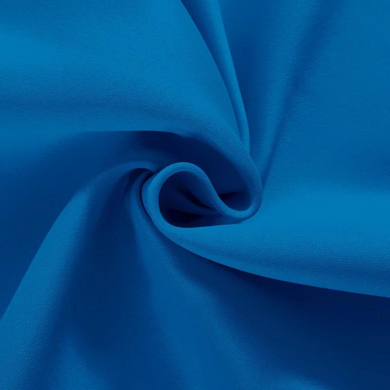 Home Soft Things Solid Blackout Curtain Panel (Set of 2)