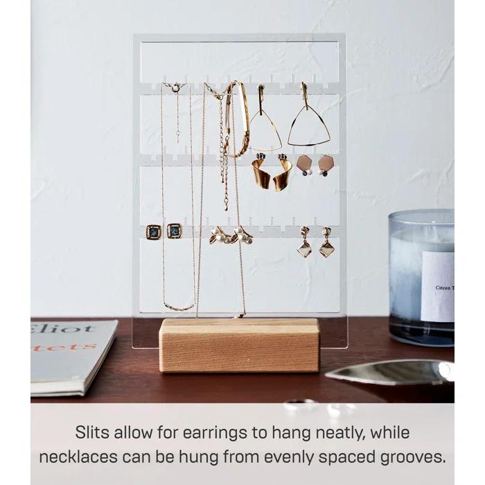 Yamazaki Home Rin Plastic Jewelry Stand