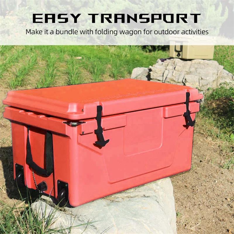 Tryimagine Outdoor Camping Picnic Fishing Portable Cooler 65QT Portable Insulated Cooler Box