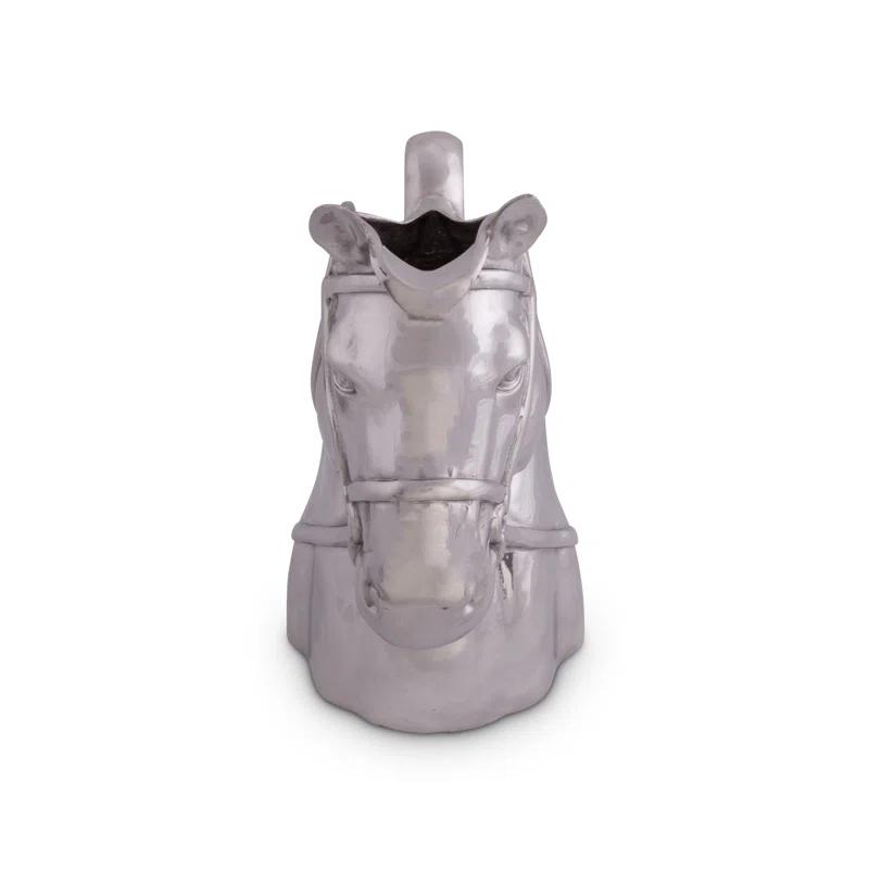 Arthur Court Designs Equestrian Thoroughbred Pitcher