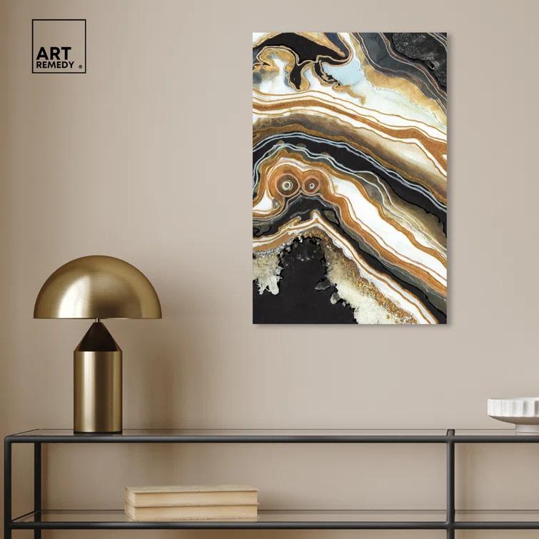 Art Remedy Black and Gold II