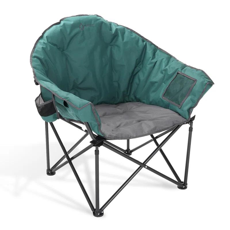 ARROWHEAD Outdoor Folding Camping Chair with Cushions