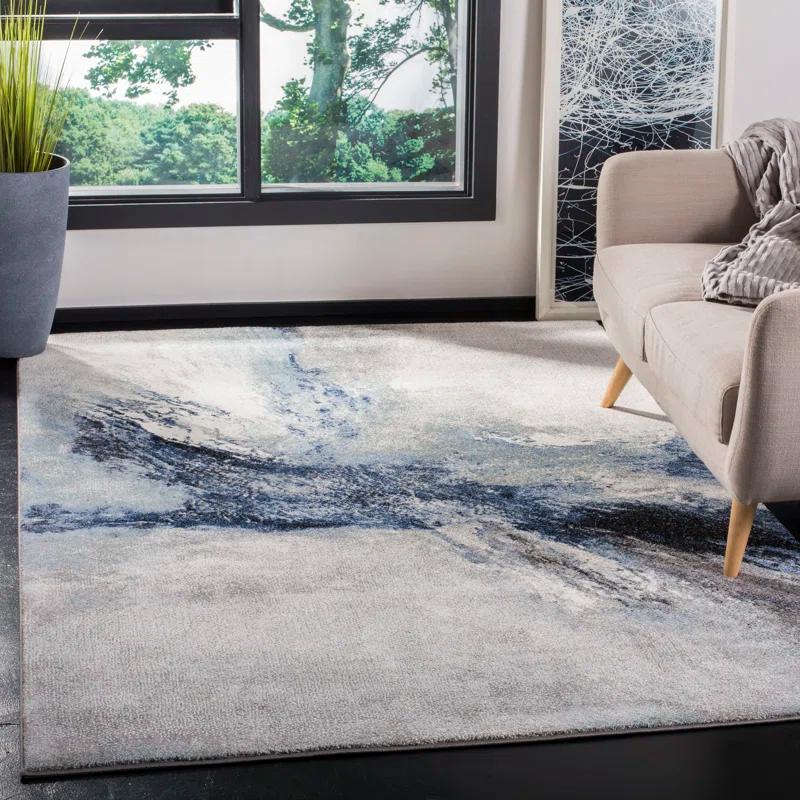 17 Stories Elara Performance Abstract Rug