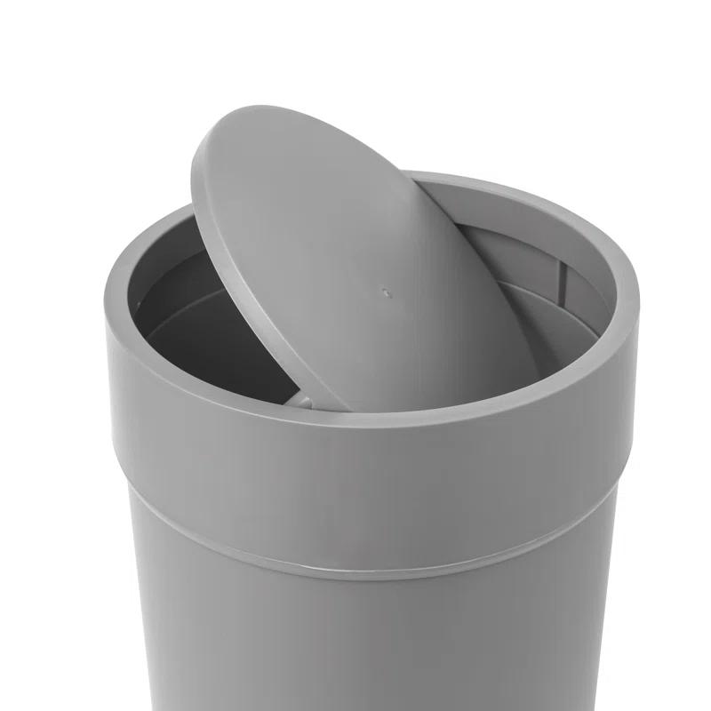 Touch Lidded Waste Can