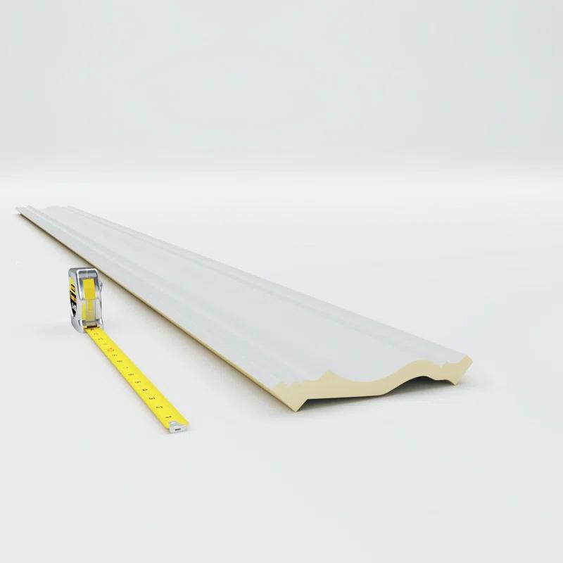 5 7/8"H x 5 7/8"P x 8 3/8"F x 94 1/2"L Edwards Crown Moulding