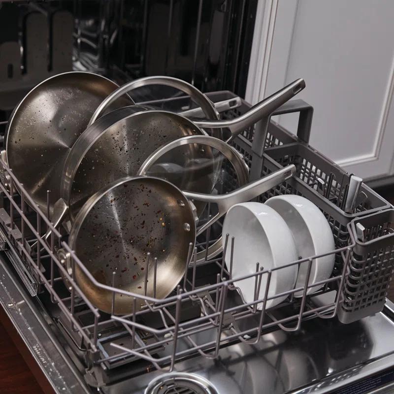 Calphalon ® Premier 10-Piece Space-Saving Stainless Steel Cookware Set