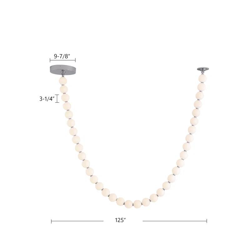 Alora Lighting Akoya Chrome LED Pendant