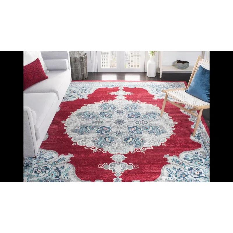 Carlisle Oriental Red/Ivory Area Rug