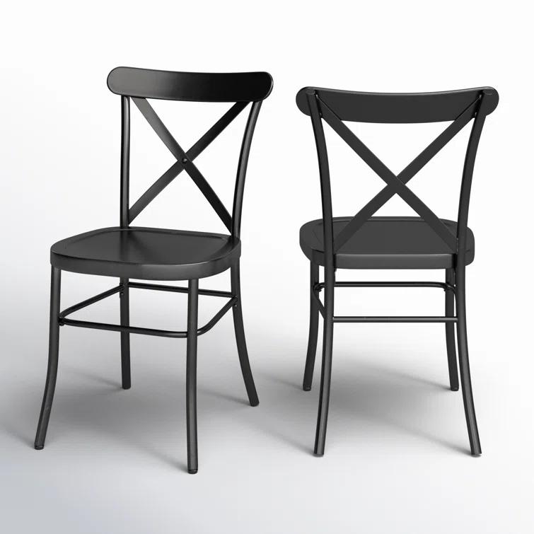 August Grove® Hudson 18.5'' H Side Chair (Set of 2)