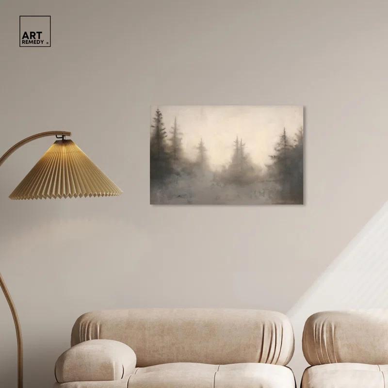 Art Remedy Forest's Breath Canvas Vintage Art Prints by Art Remedy