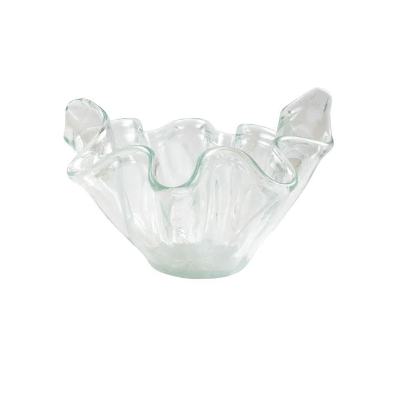 VIETRI Onda Handmade Glass Decorative Bowl 1