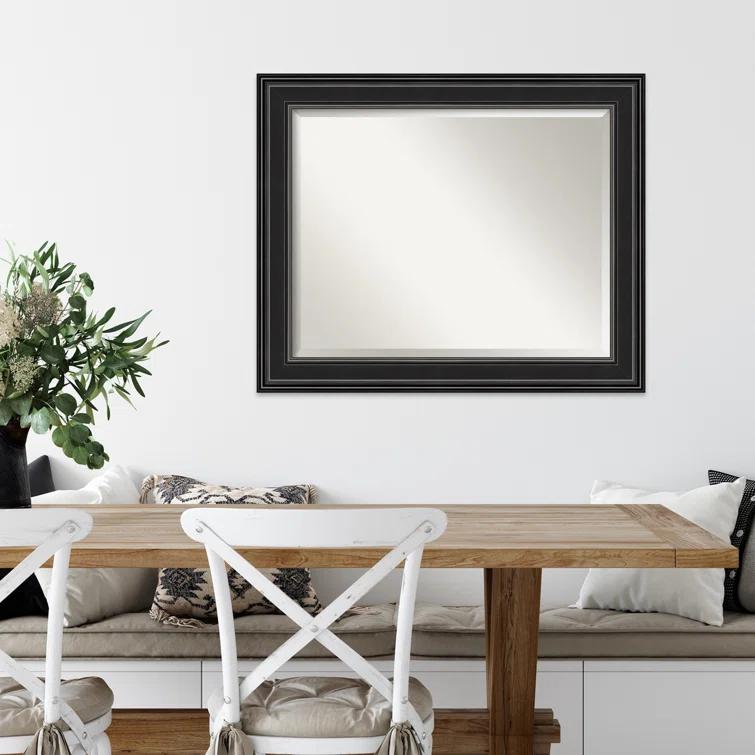 Charlton Home® Fahlman Flat Wall Mirror