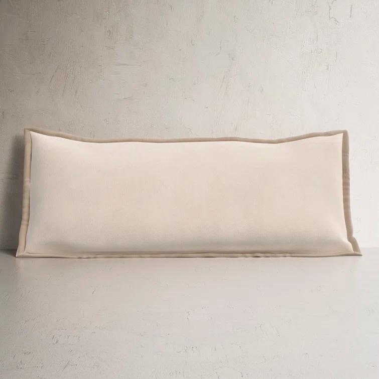 RE/FINE™ Montague 100% Cotton Lumbar Rectangular Pillow & Reviews | Birch Lane