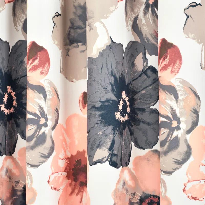 Lush Decor Sikora Polyester Room Darkening Curtain Pair (Set of 2)