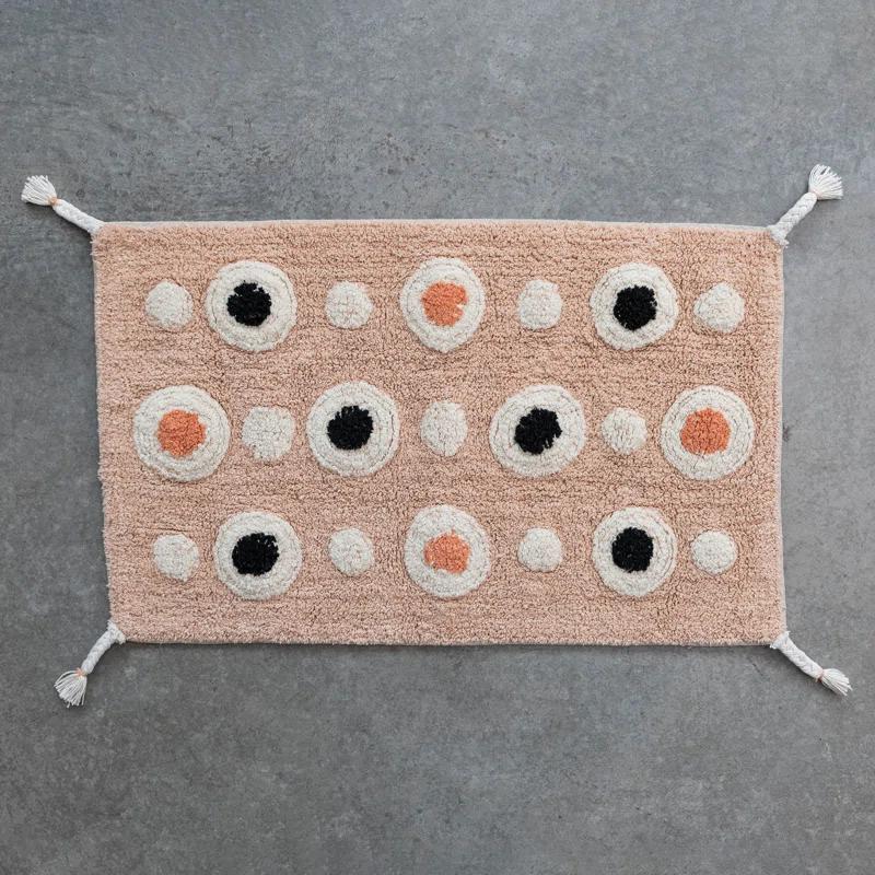 Creative Co-Op Cotton Bath Mat