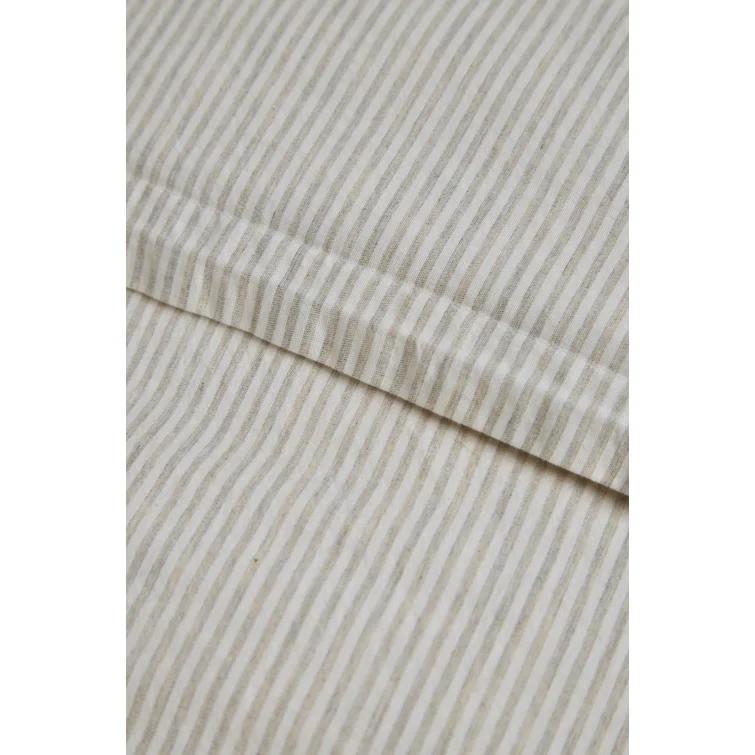 Pom Pom At Home Luke Percale Striped Duvet Cover