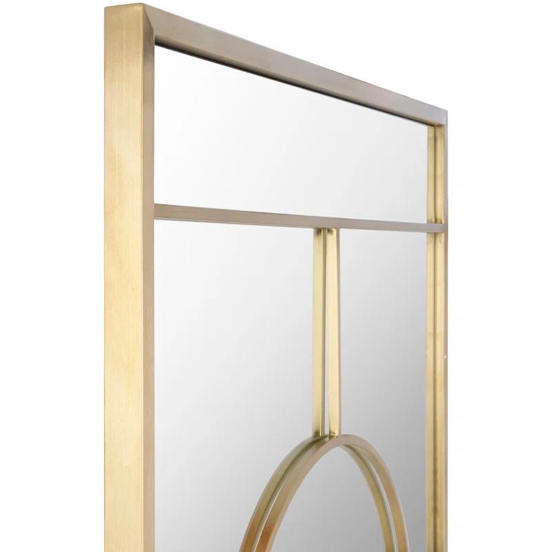Everly Quinn Metal Flat Wall Mirror