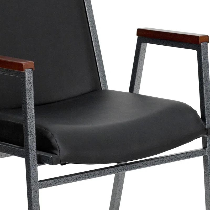 Offex Aliya Heavy Duty Stack Chair with Arms