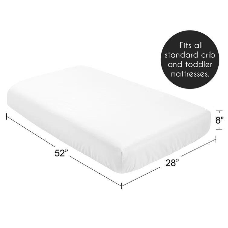 Sweet Jojo Designs Boho Rainbow Fitted Crib Sheet