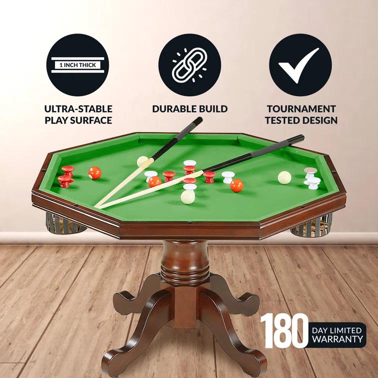 Hathaway Games Kingston 48" 8 - Player Poker Table