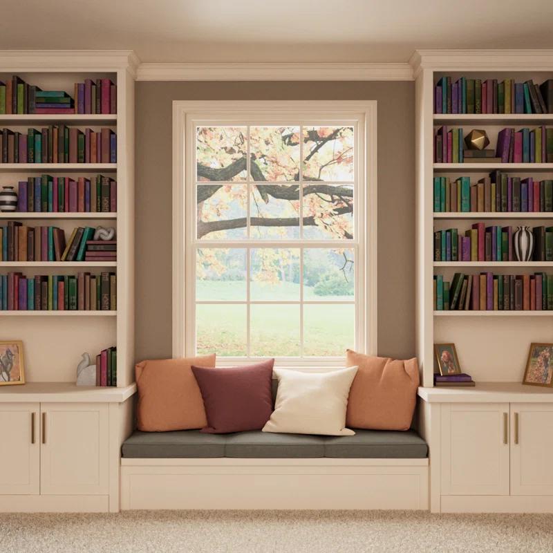 Ekena Millwork Endurathane Hillsborough Window & Door Casing, 2 5/8"H x 5/8"P x 94 1/2"L, Factory Primed