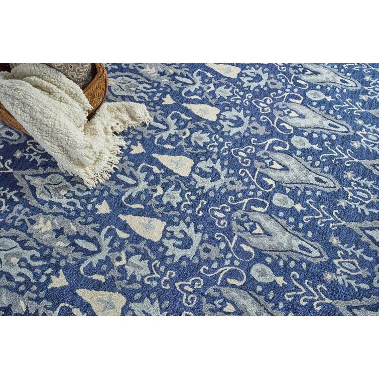 EXQUISITE RUGS Sarasota Wool Ikat Indoor Rug