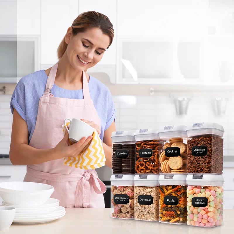 Cheer Collection Cheer Collection Food Storage Container (Set of 8)