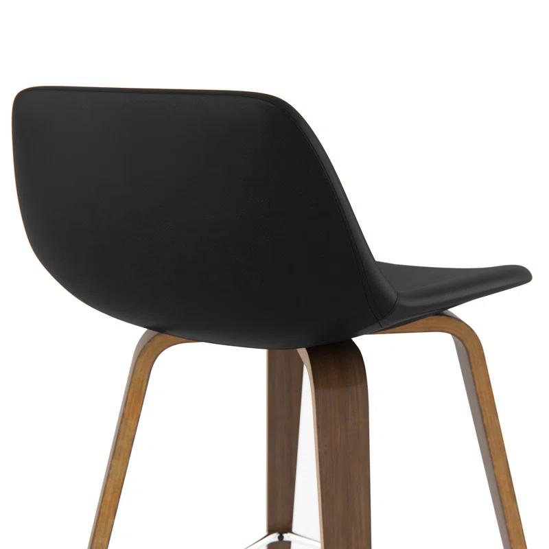 Simpli Home Randolph Bentwood Counter Height Stool