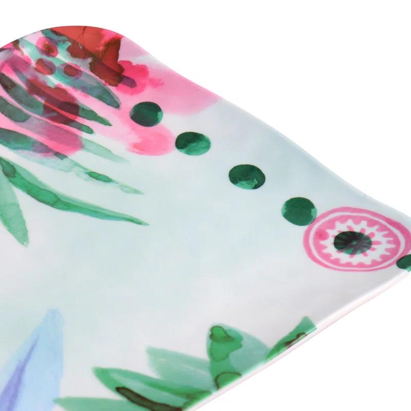 Spice by Tia Mowry Spice By Tia Mowry Cinnamon Twist 2 Piece Melamine Serving Tray Set In Multi