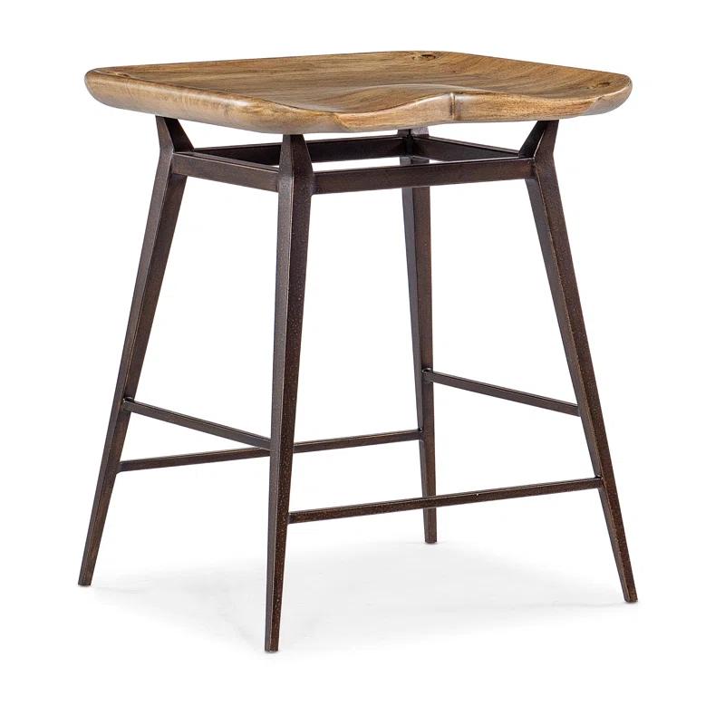 Hooker Furniture Big Sky Counter Stool with Metal Frame