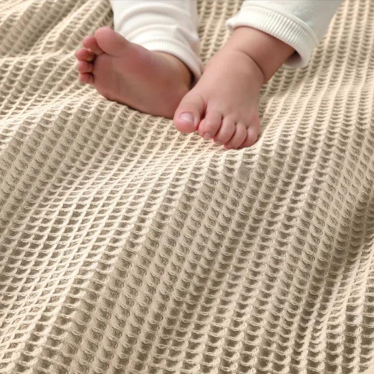 Waffle Weave Cotton Blanket