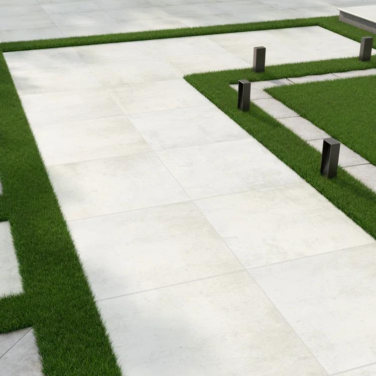 Ackland Modan 24 in. x 24 in. x 0.79 in. Matte Porcelain Stone Look Paver (4 sq. ft./unit, 2 Pieces)