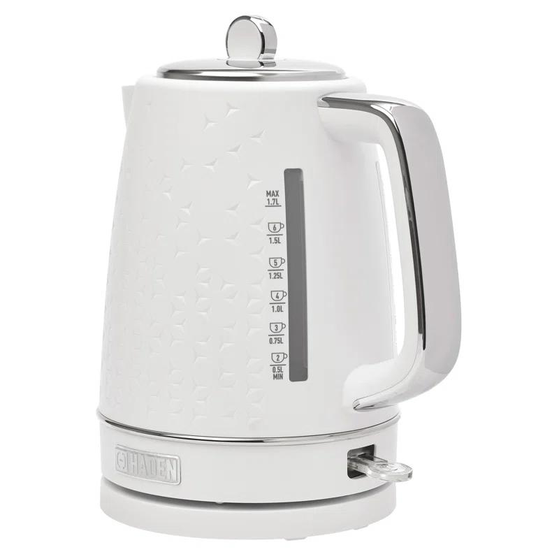 HADEN Starbeck White Electric Tea Kettle