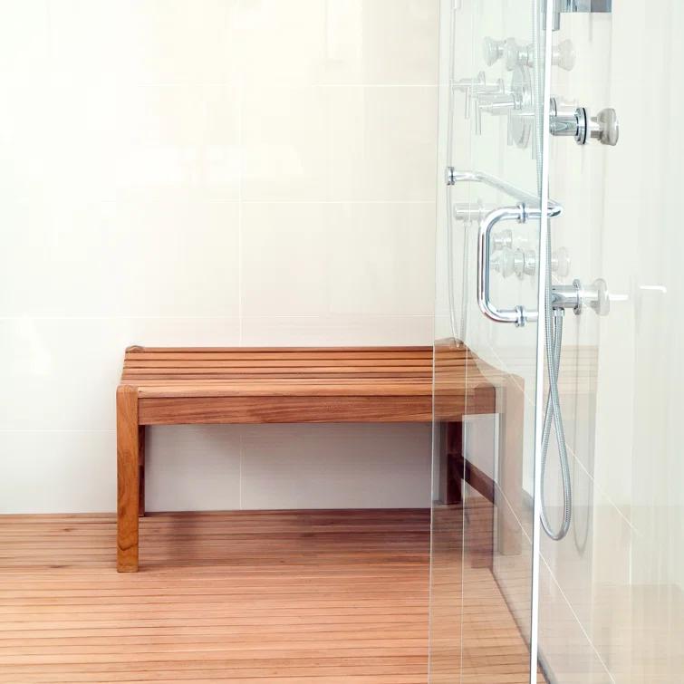 Elite 36" Natural Teak Spa Bench