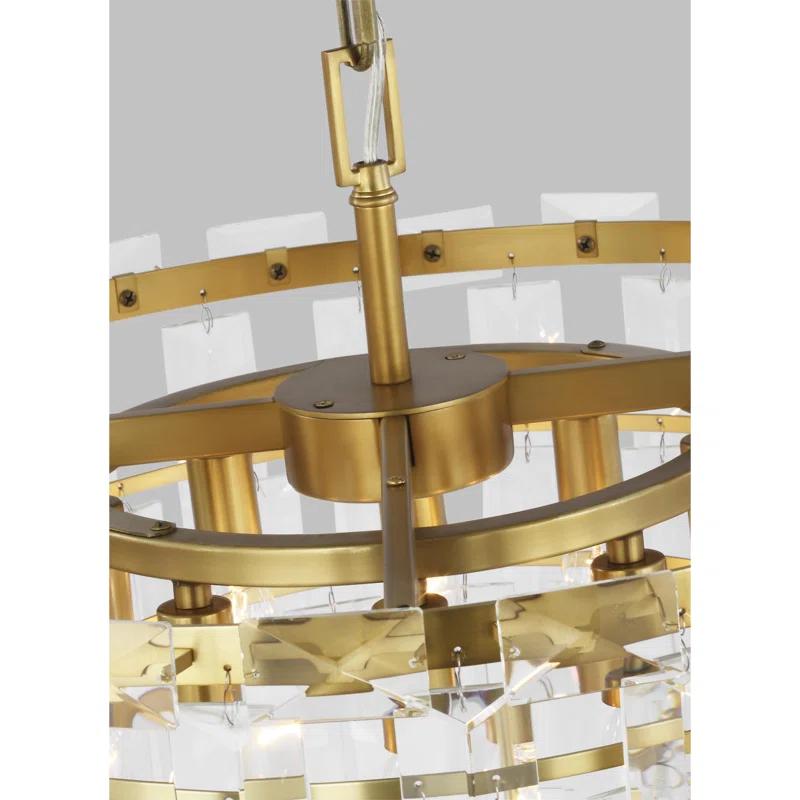 Arden 4 - Light Unique Tiered Chandelier by Chapman & Myers
