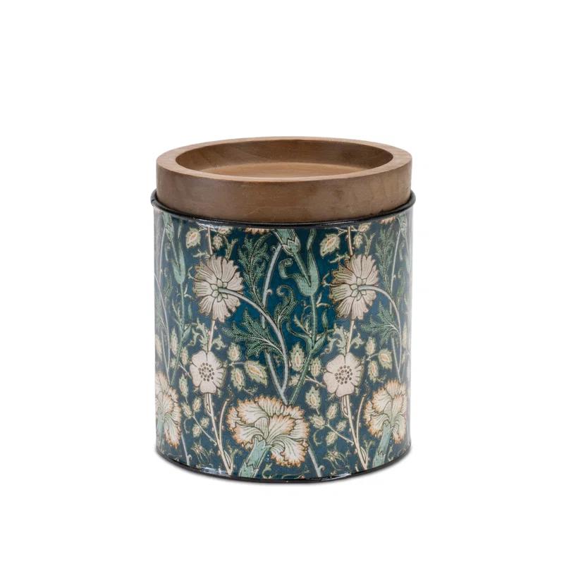 Winston Porter Round William Morris Canister (Set of 3)