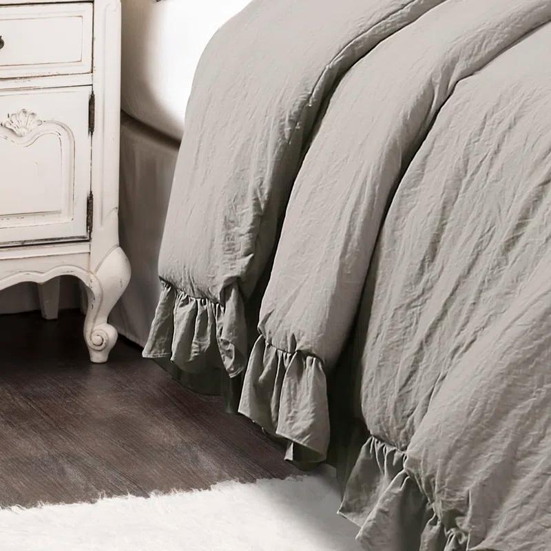 Lush Decor Reyna Microfiber 3 Piece Comforter Set